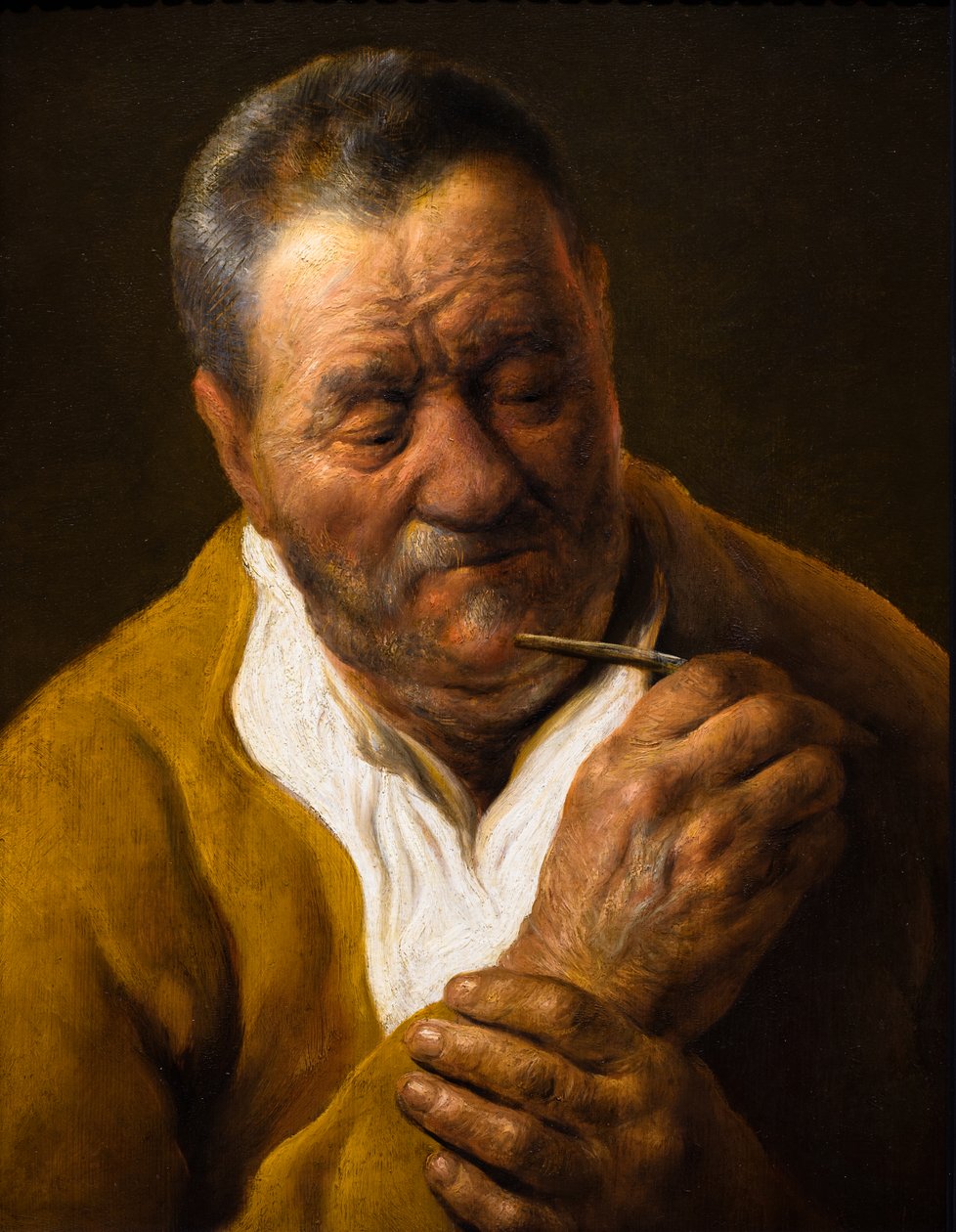 Homme avec stylet - Jan the Elder Lievens