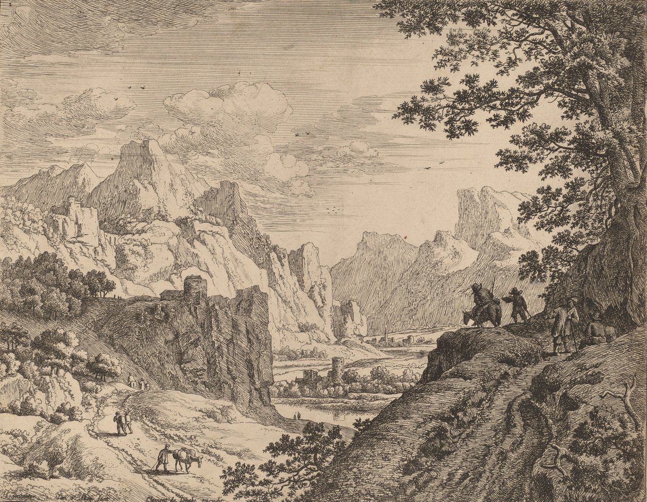 Vue du Rhin - Jan van Aken