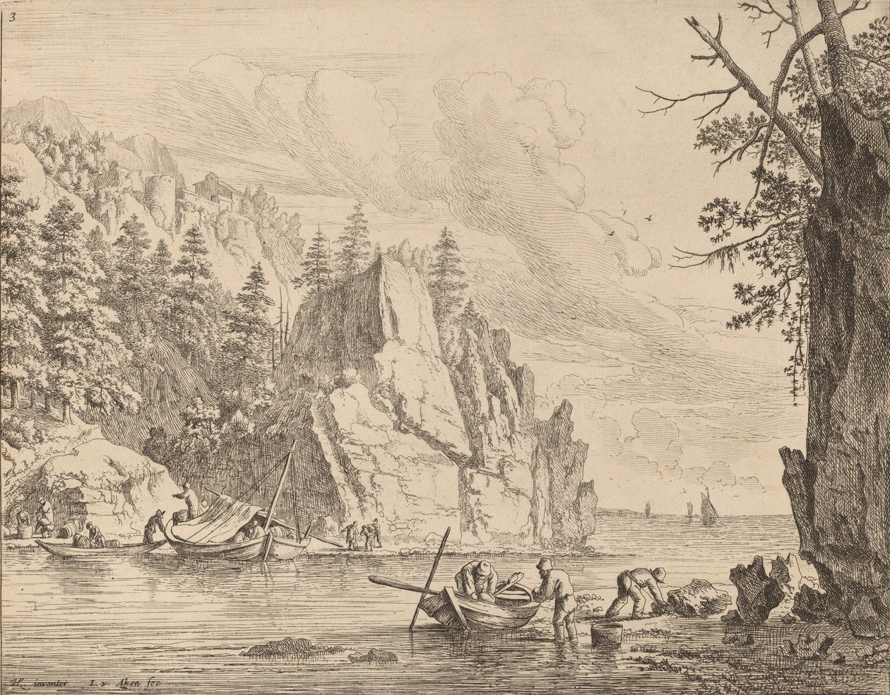 Vue du Rhin - Jan van Aken