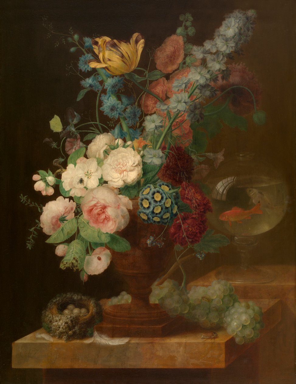 Bouquet de fleurs - Jan van Amstel