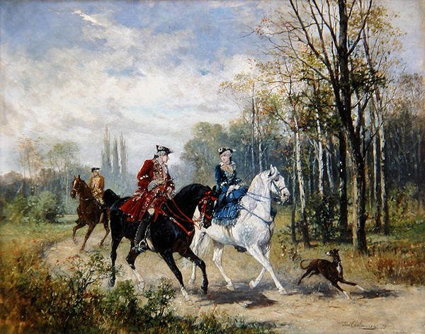 Équitation - Jan van Chelminski