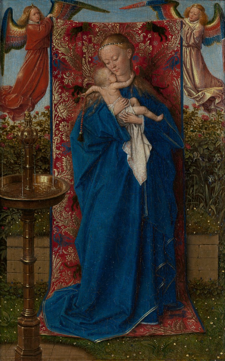 Madone à la fontaine - Jan van Eyck