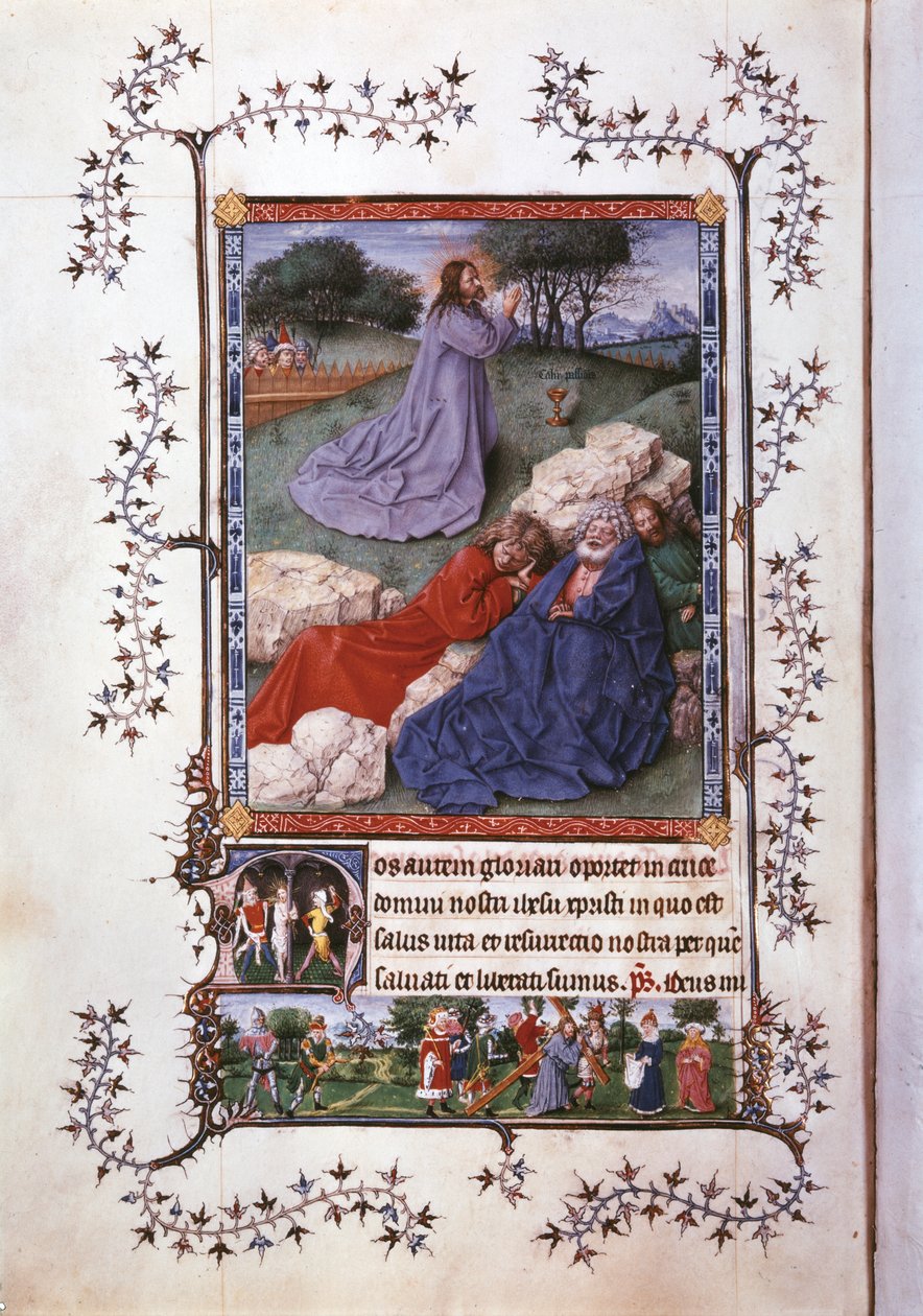 Prière sur le Mont des Oliviers - Jan van Eyck