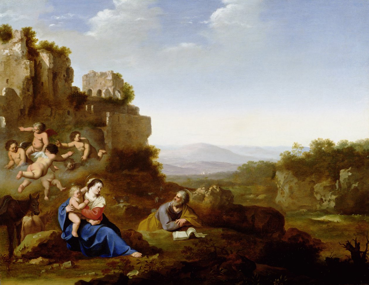 La Sainte Famille - Jan van Haensbergen