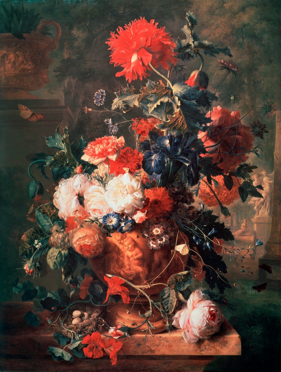 Fleurs, 1722 - Jan van Huysum