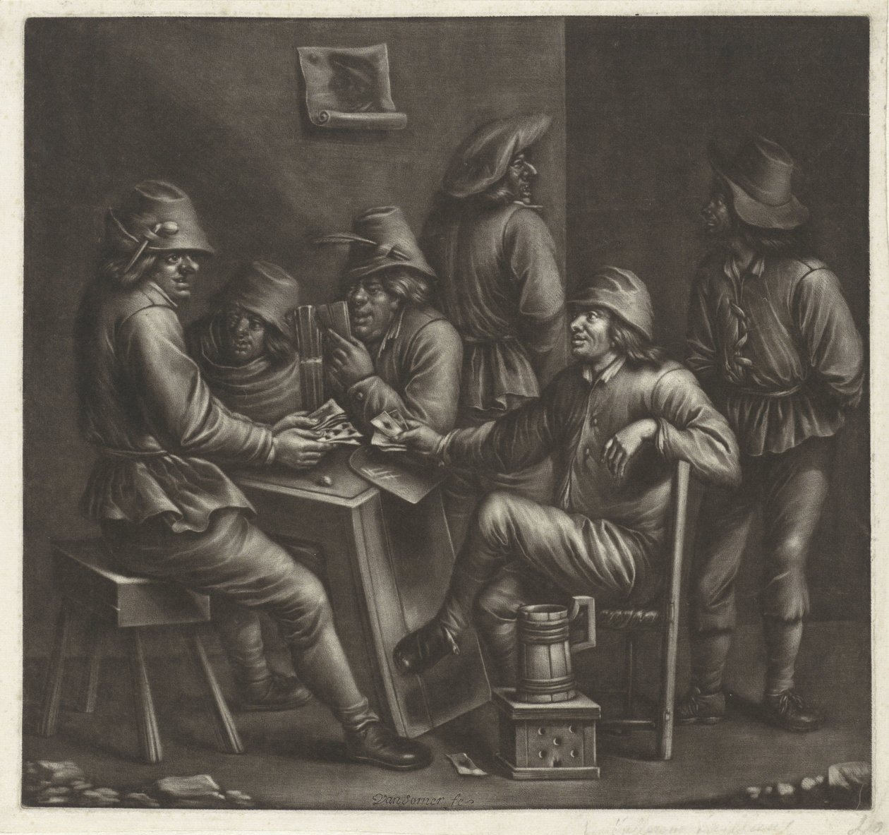 Joueurs de cartes - Jan van Somer