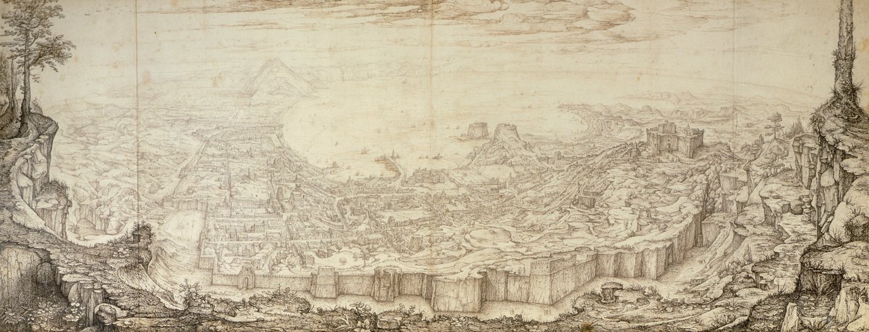 Vue de Naples - Jan van Stinemolen