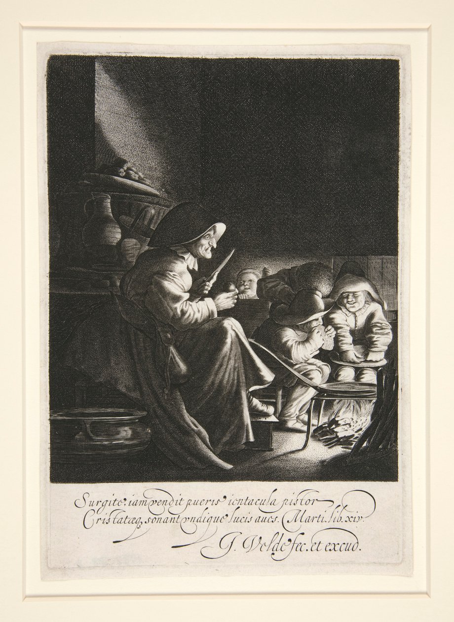La femme aux crêpes - Jan van de Velde II