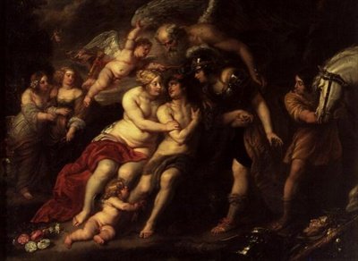 Hercule entre Vice et Vertu - Jan van den Hoecke