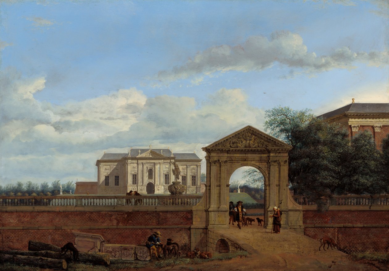 Une fantaisie architecturale - Jan van der Heyden