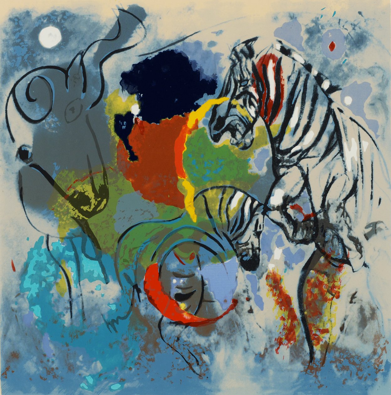Zèbres, 1988 - Jane Deakin
