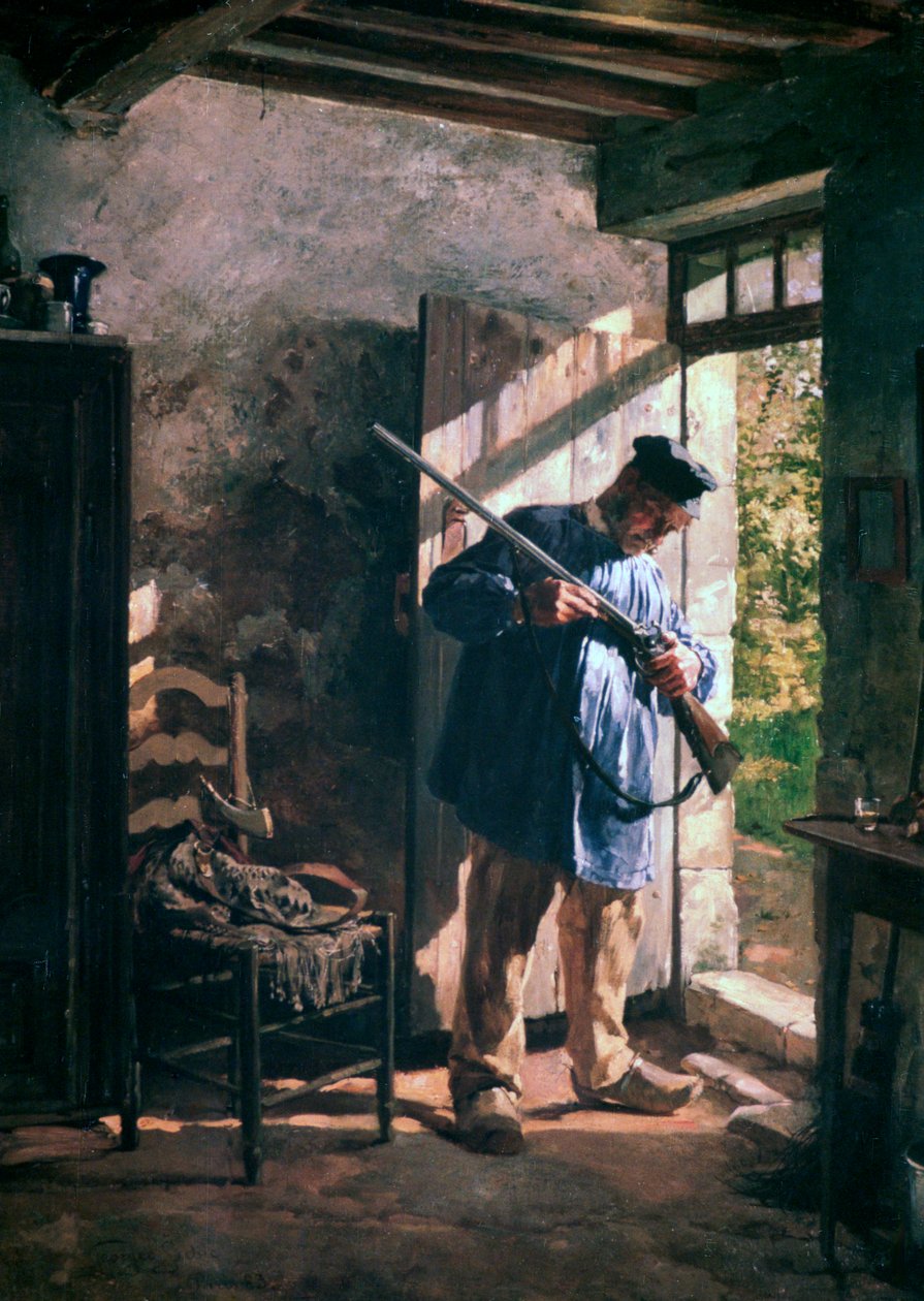 Avant la chasse, 1883 - Janez Šubic