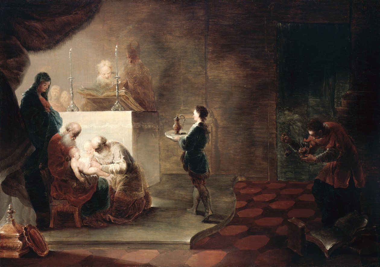 La Circoncision du Christ, après 1751 - Januarius Zick
