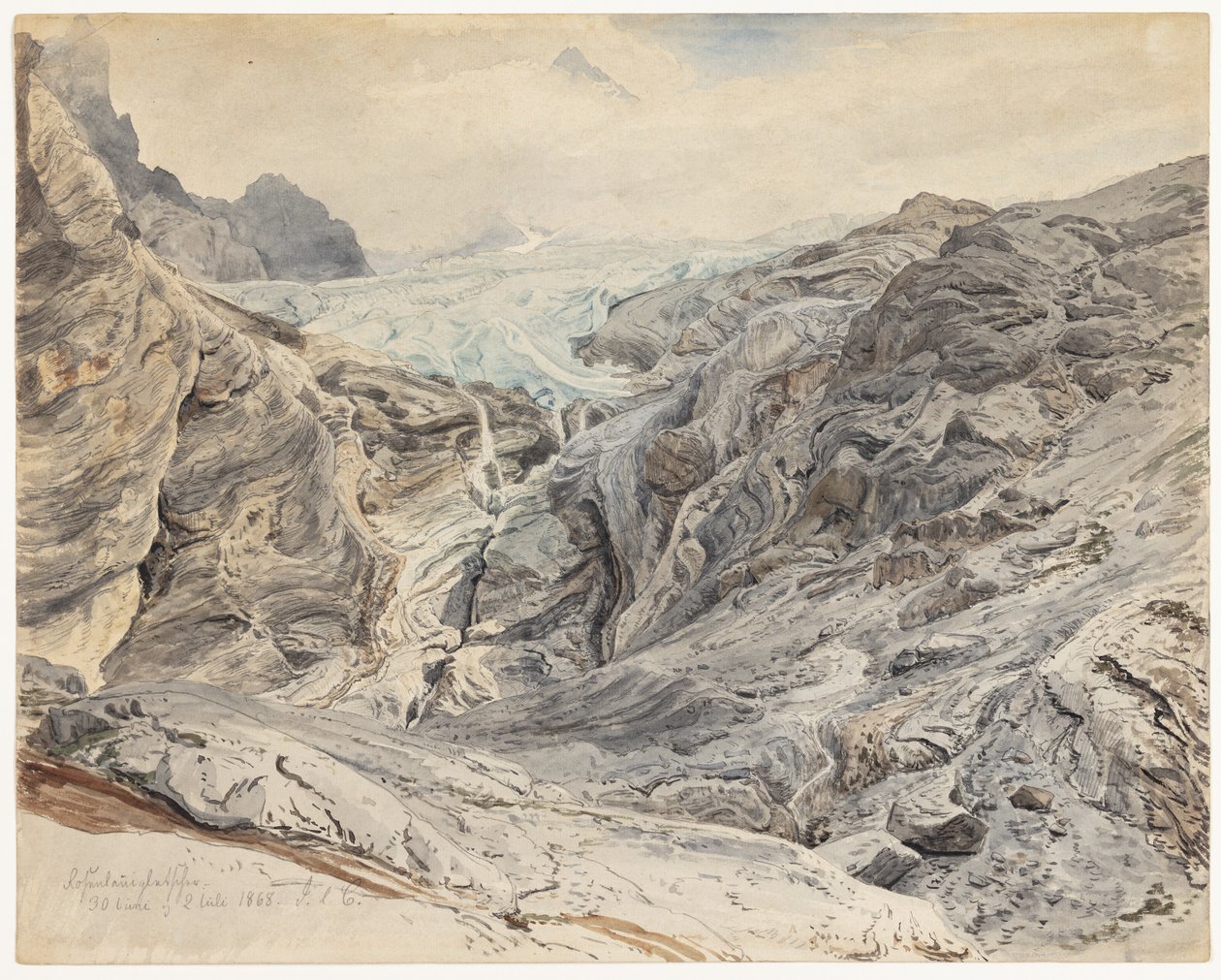 Glacier de Rosenlaui - Janus La Cour