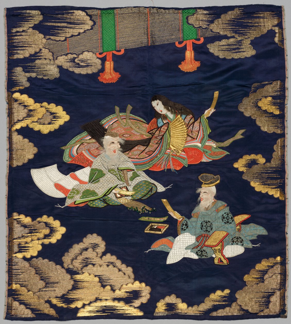 Fukusa Brodé - Japan, late 19th early 20th century