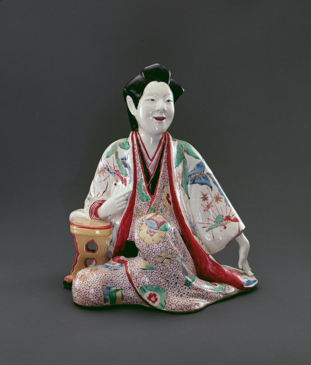 Figure assise, période Edo (1615-1868), c.1670-90 - Japanese School