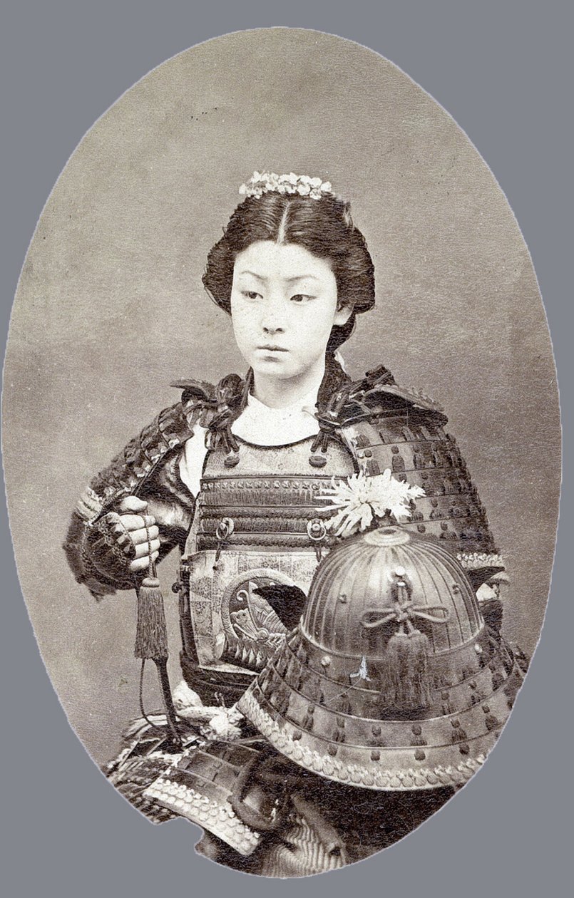 Une femme samouraï - Japanese Photographer