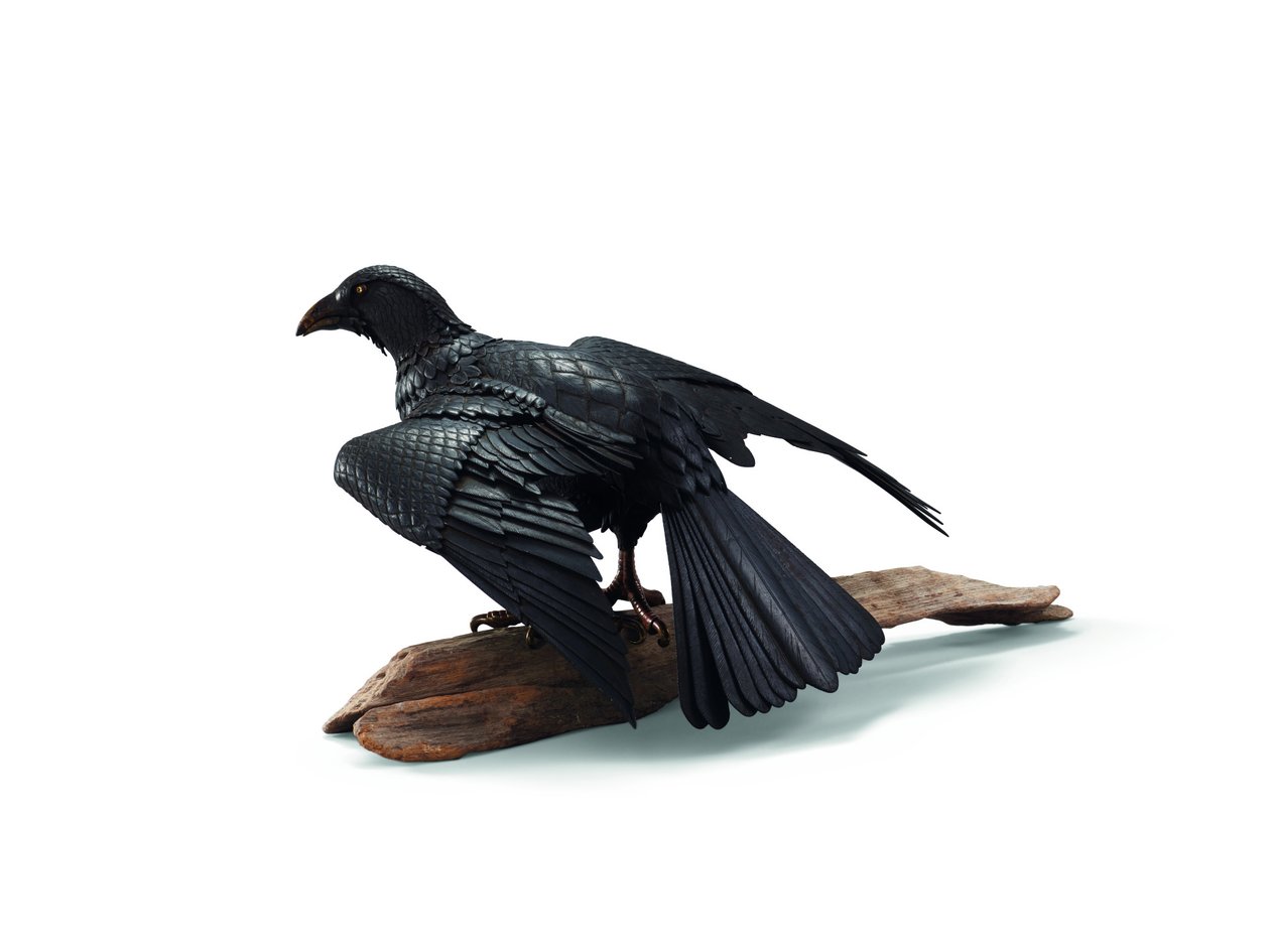 Sculpture articulée en fer d