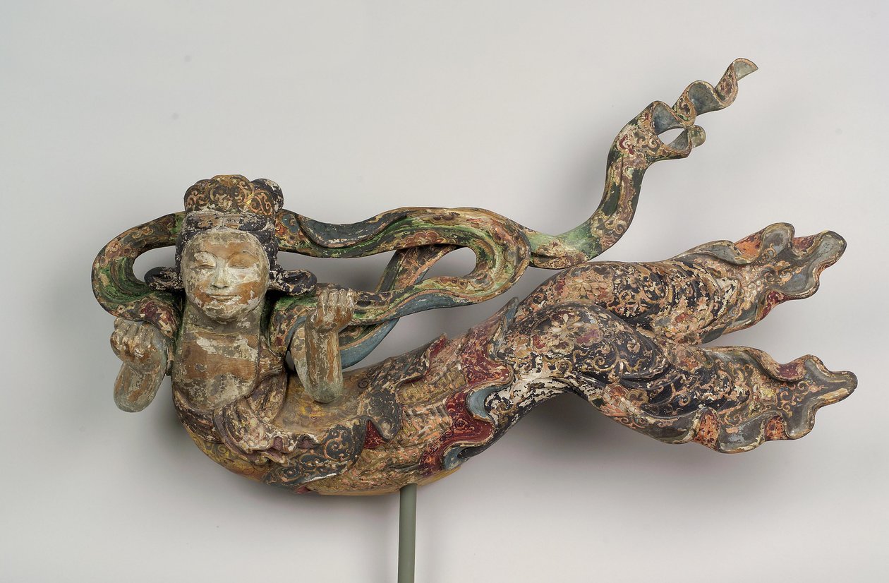 Apsaras, 17e-18e siècle - Japanese School