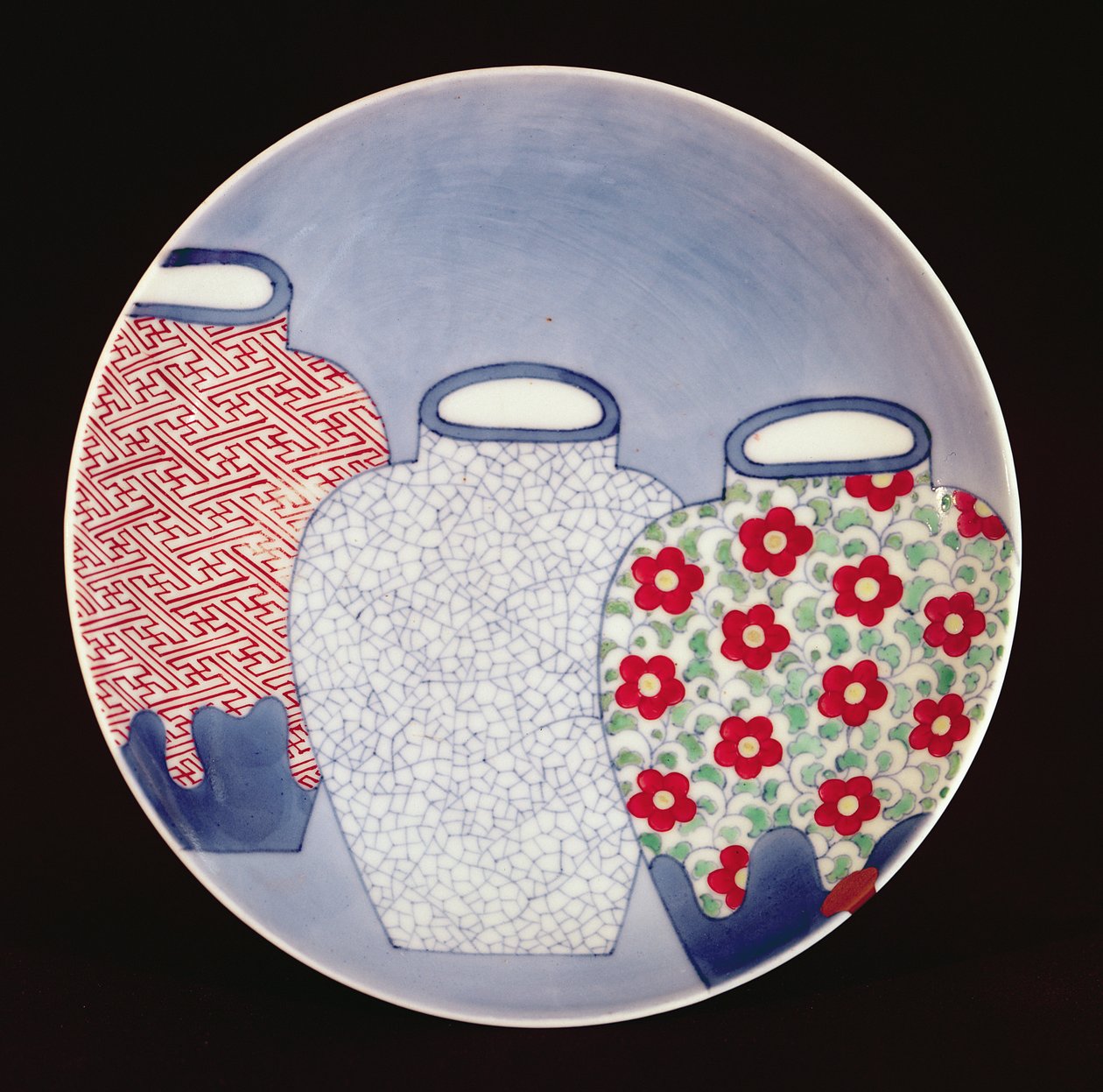 Plat Nabeshima, période Edo - Japanese School