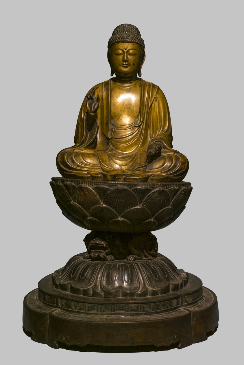 Shakyamuni après son Éveil Parfait - Japanese School