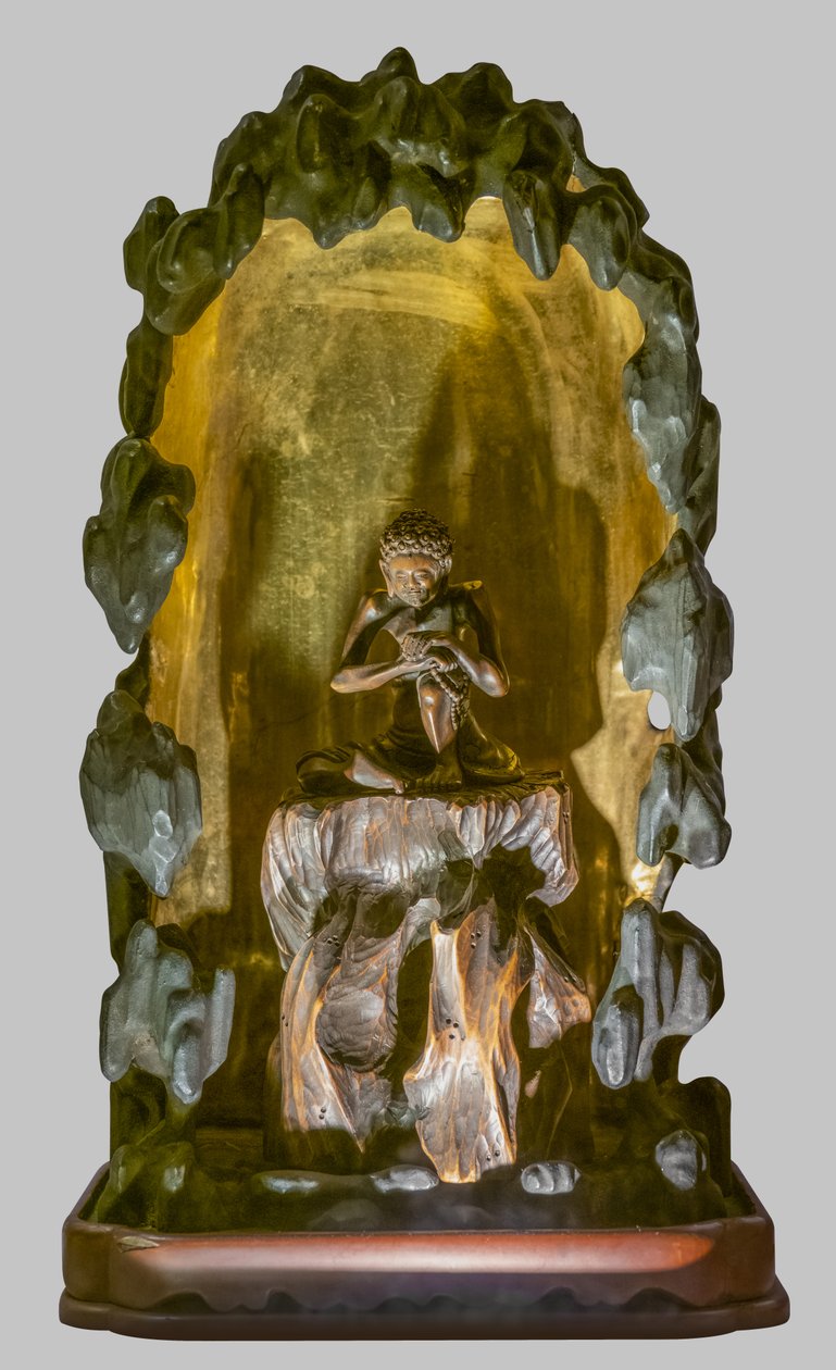 Shakyamuni ascète. Japon, période Edo - Japanese School