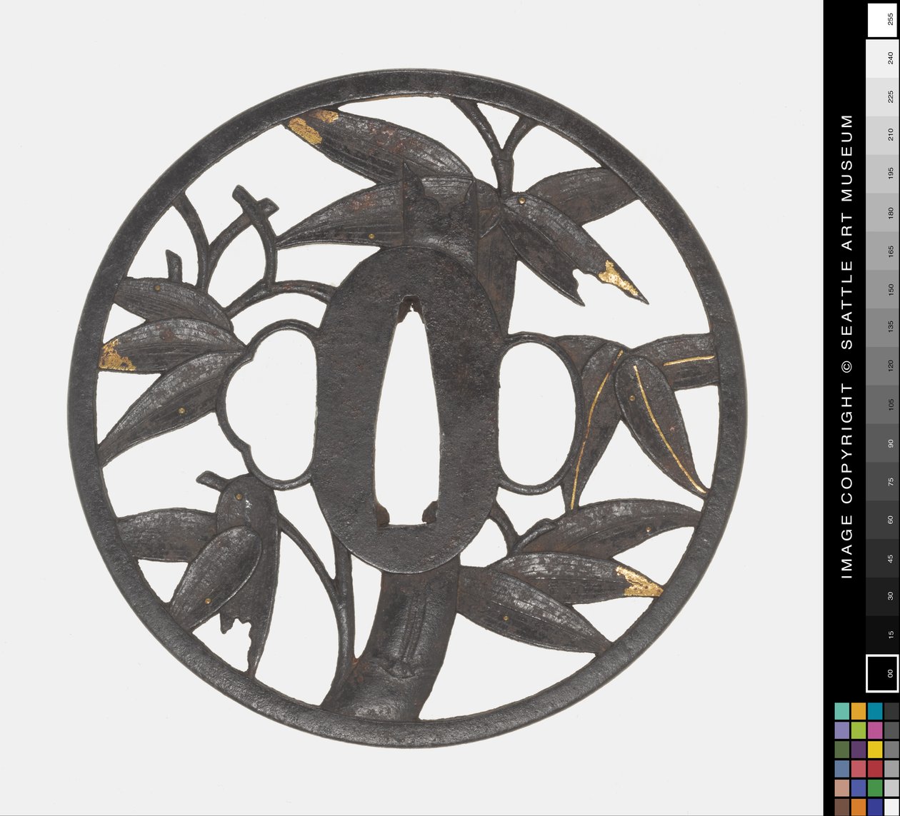 Tsuba : Bambou - Japanese School