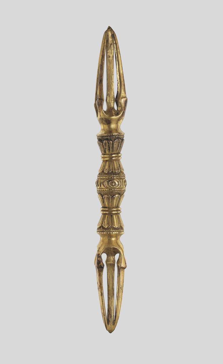 Vajra (bronze doré) - Japanese School