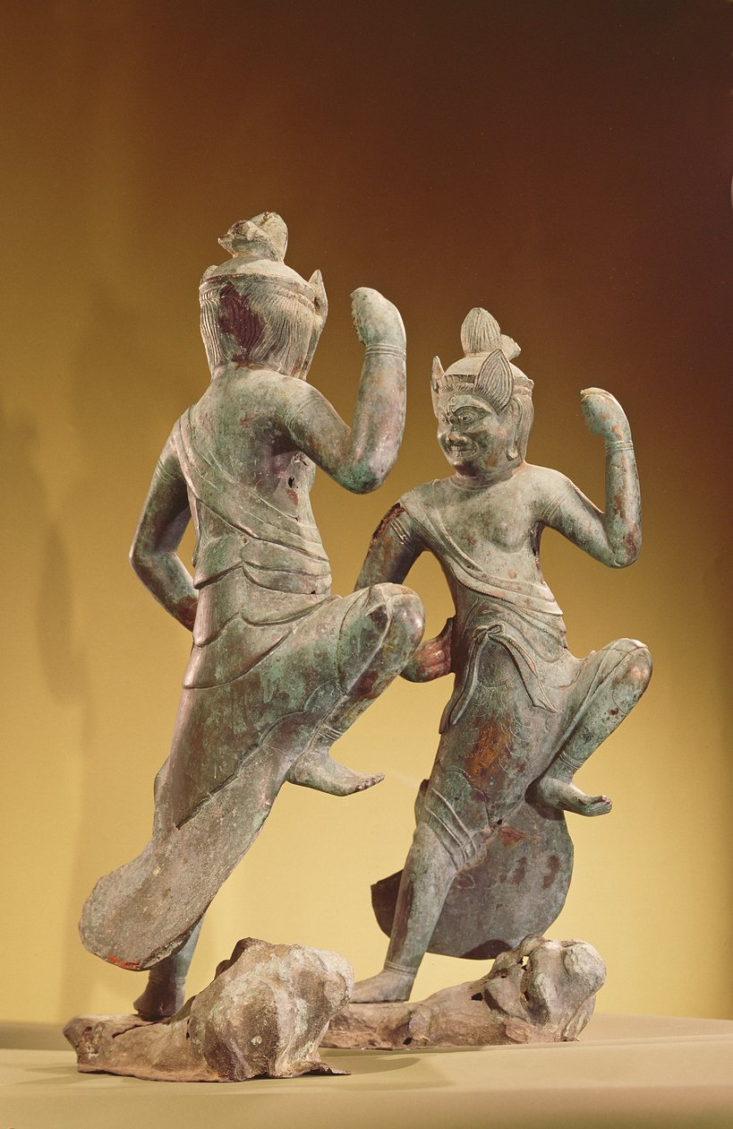 Zao Gongen, période Heian (794-1185) (bronze doré) - Japanese School