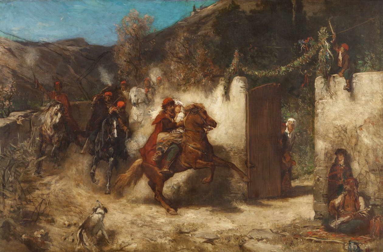 Mariage dalmate (inachevé) - Jaroslav Cermak