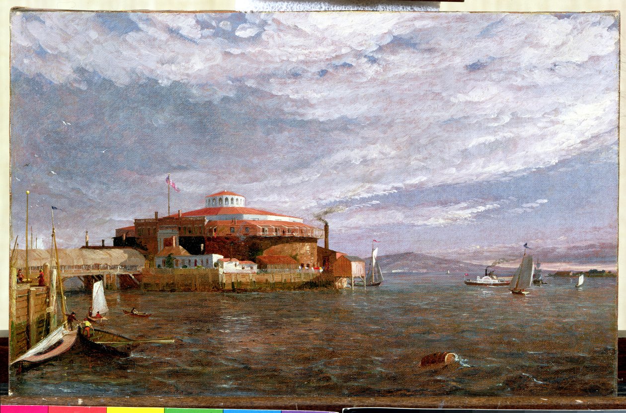 Castle Garden Day, 1851 - Jasper Francis Cropsey