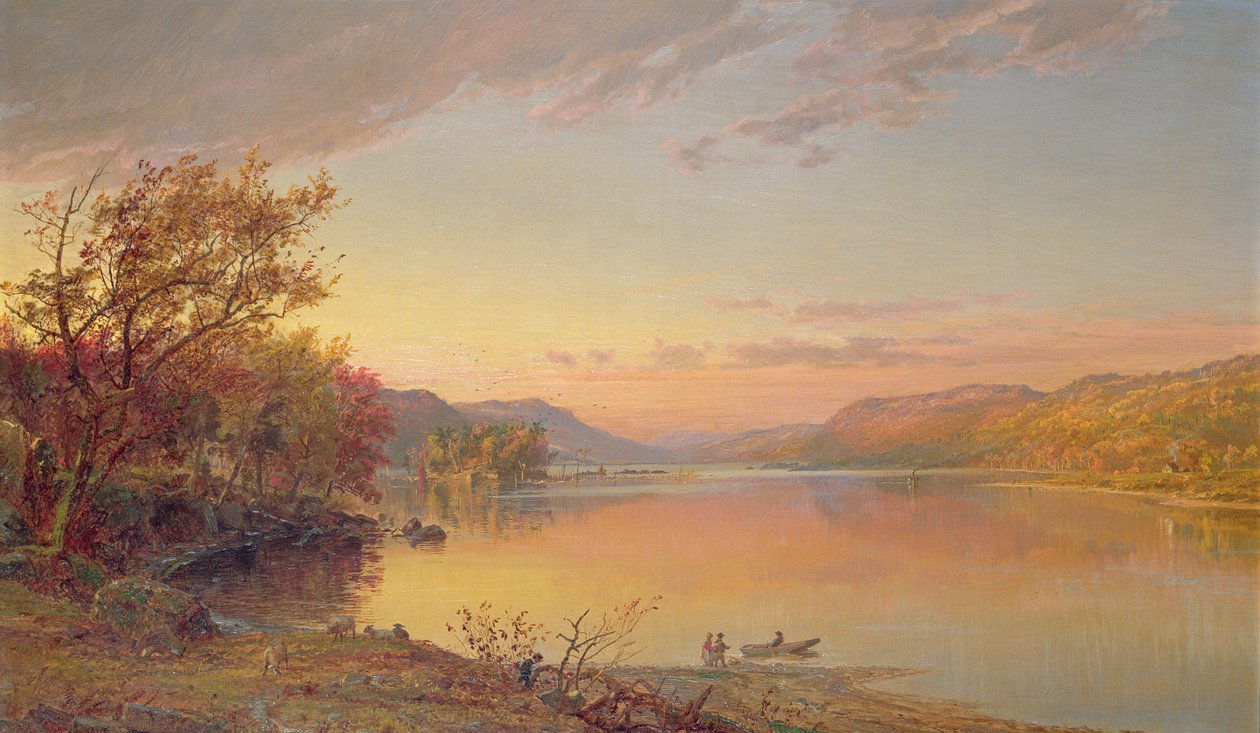 Lac George, NY, 1871 - Jasper Francis Cropsey