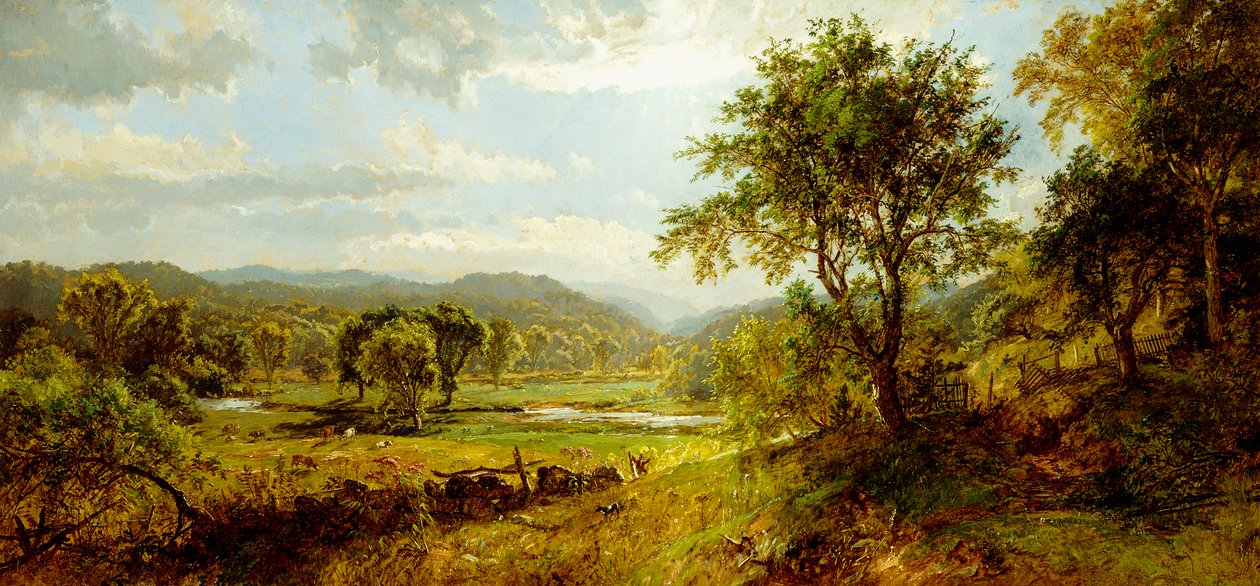 La rivière Saw Mill - Jasper Francis Cropsey