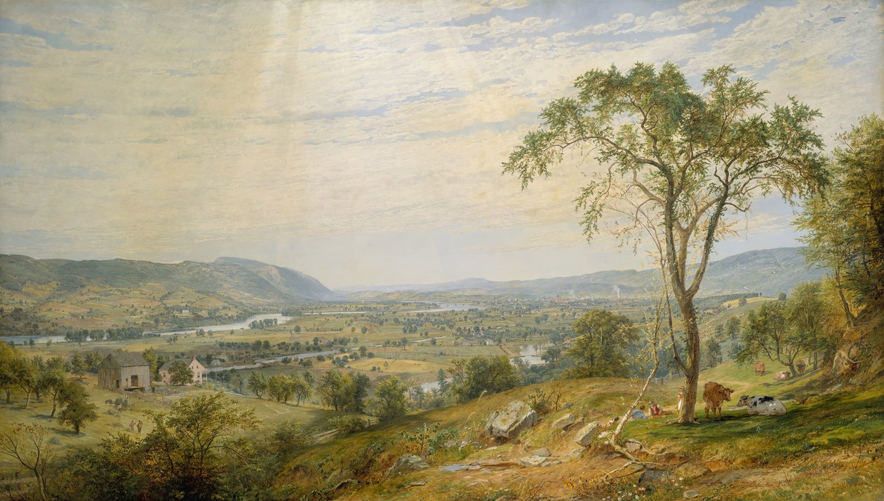 La Vallée du Wyoming - Jasper Francis Cropsey