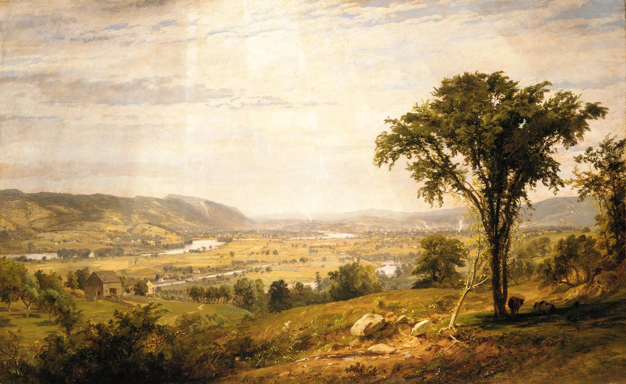 Vallée du Wyoming, Pennsylvanie, 1864 - Jasper Francis Cropsey
