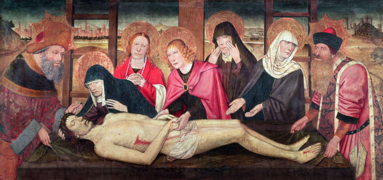 La Mise au tombeau du Christ - Jaume Huguet