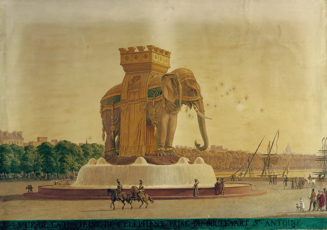 Vue de la Fontaine de l