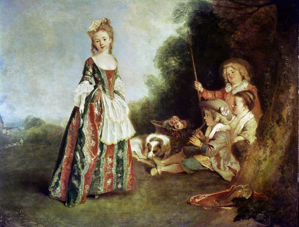 La Danse, ou Iris, 1719-20 - Jean Antoine Watteau