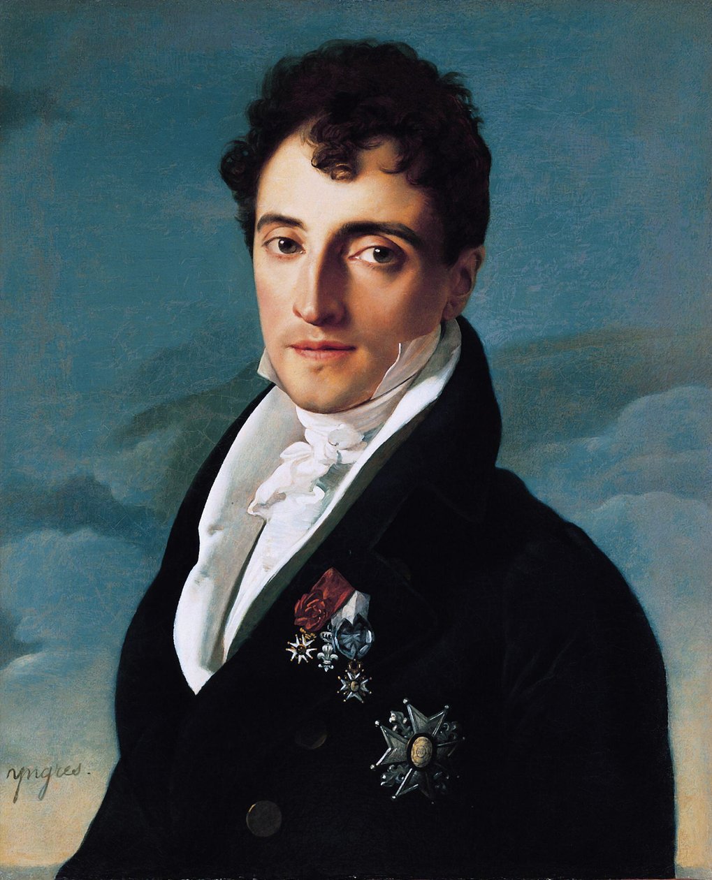 Baron Joseph-Pierre Vialetès de Mortarieu - Jean Auguste Dominique Ingres