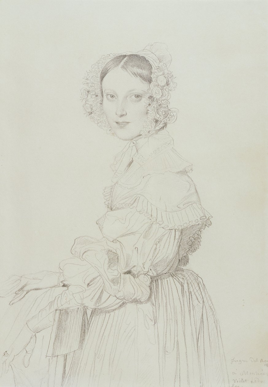 Elisabeth Tempier - Jean Auguste Dominique Ingres