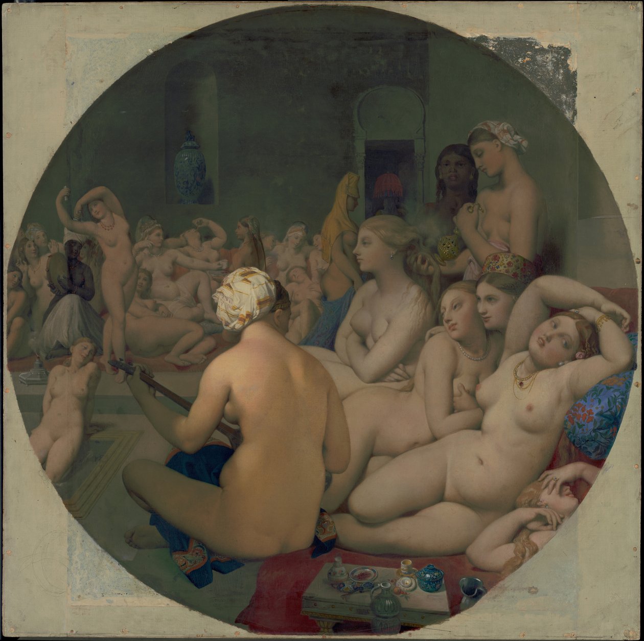 Le Bain Turc - Jean Auguste Dominique Ingres