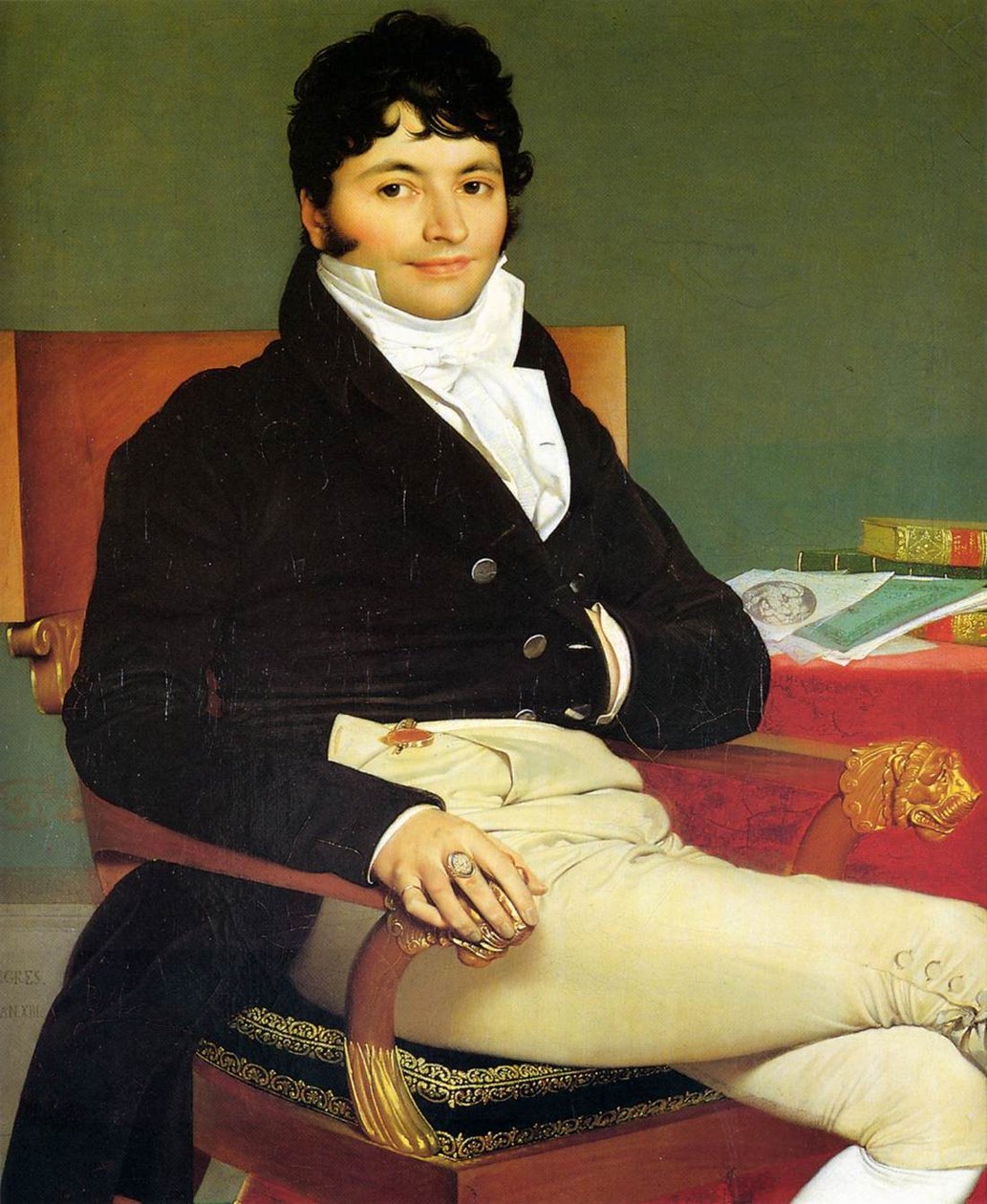 Monsieur Rivière - Jean Auguste Dominique Ingres