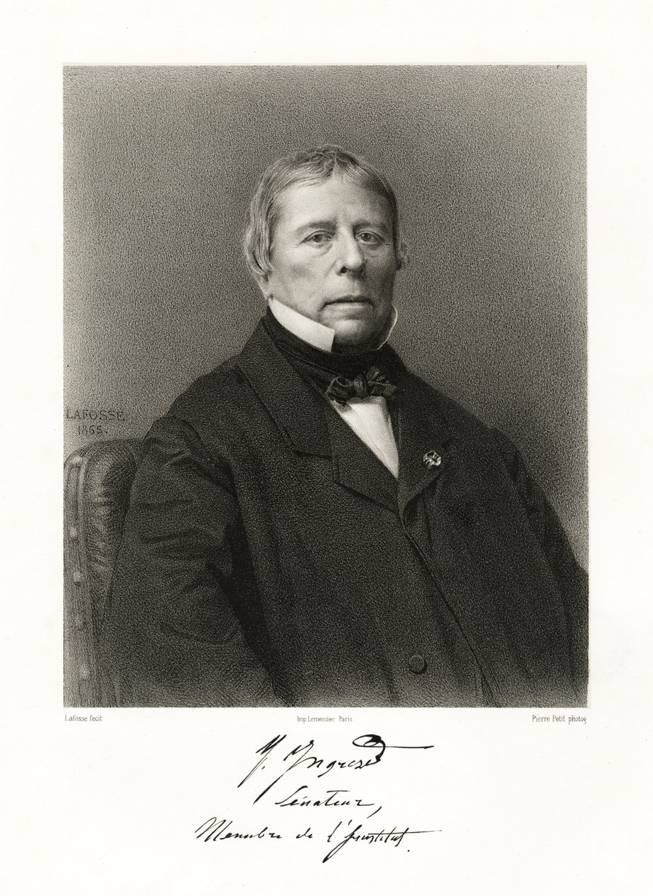 Jean Auguste Dominique Ingres - Jean Baptiste Adolphe Lafosse