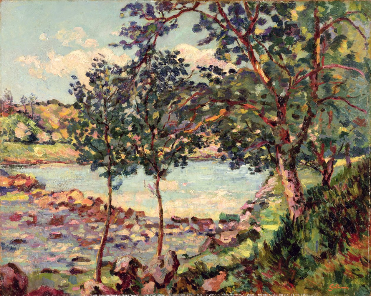 Paysage avec un Lac - Jean Baptiste Armand Guillaumin