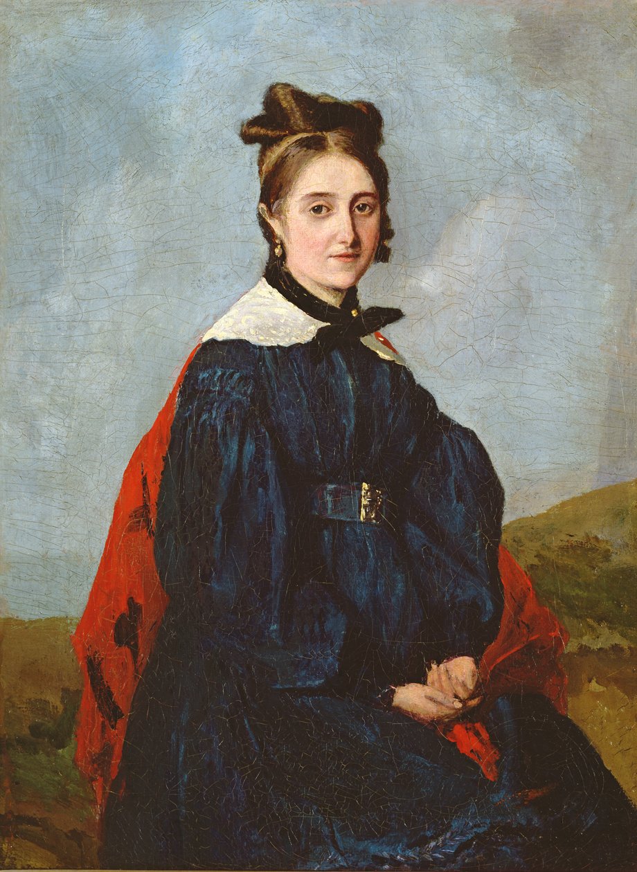 Alexina Ledoux, c.1840 - Jean Baptiste Camille Corot