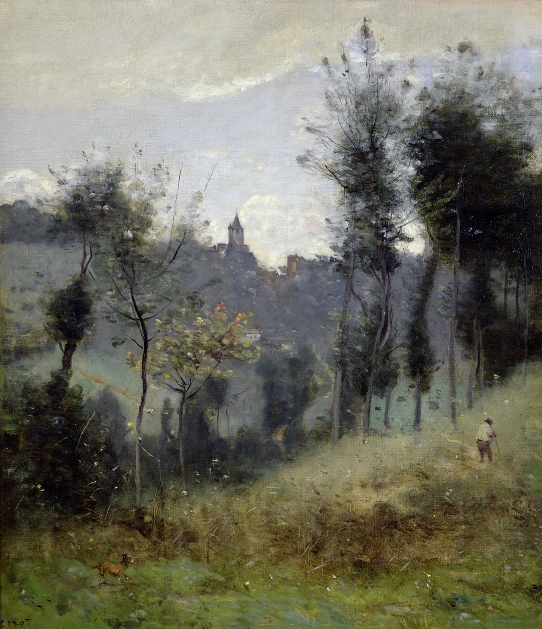 Canteleu près de Rouen - Jean Baptiste Camille Corot