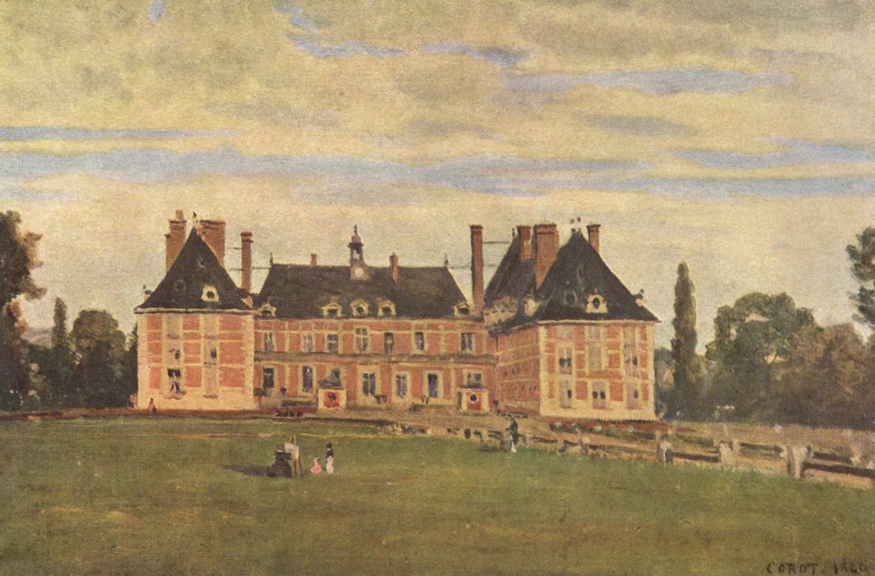 Château de Rosny - Jean Baptiste Camille Corot