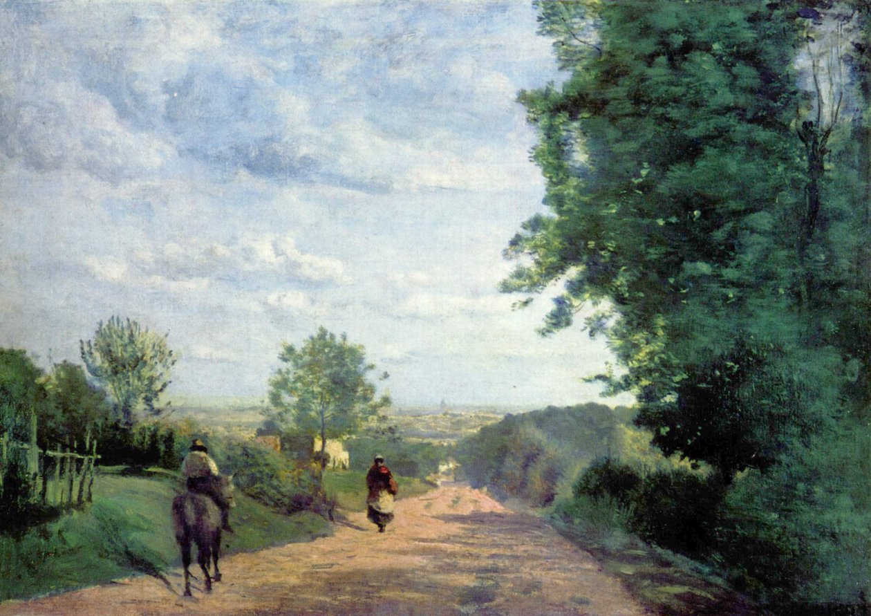 Le Chemin de Sèvres - Jean Baptiste Camille Corot