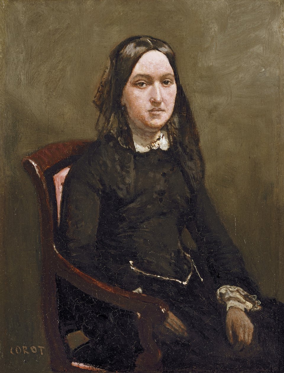 Mme Bison, 1852 - Jean Baptiste Camille Corot