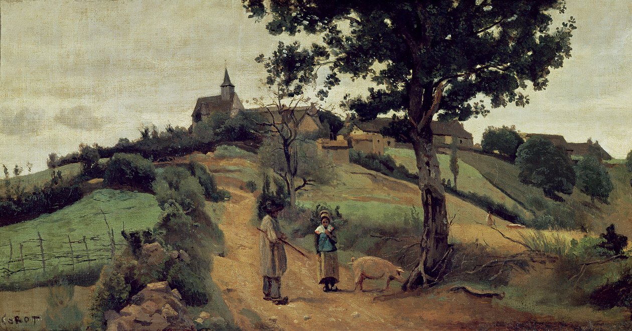 Saint-André-en-Morvan, 1842 - Jean Baptiste Camille Corot